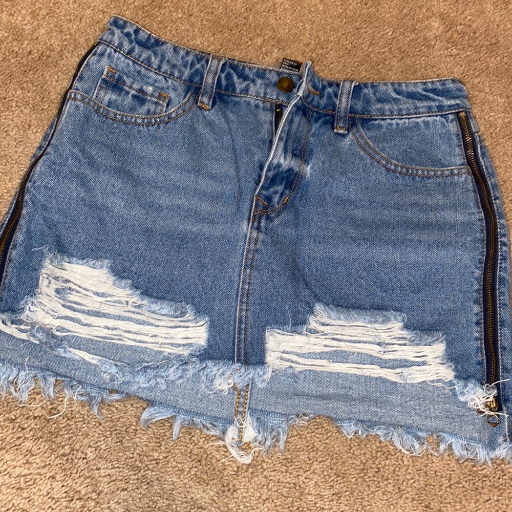 Forever21 Jean Skirt